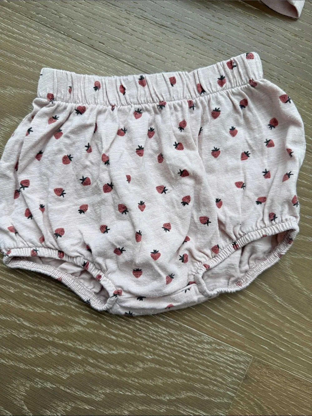 Rylee + Cru Pink Strawberry Print Pajama Set
